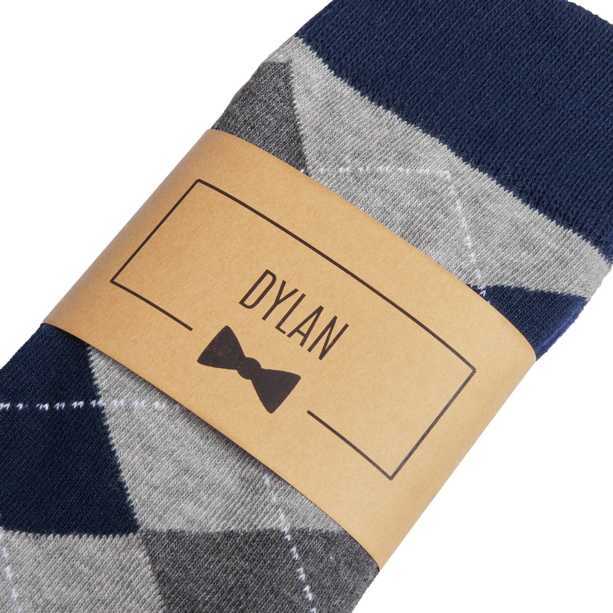 Navy Blue & Grey Argyle Dress Socks | Groomsman Gear Sock Only Navy Blue & Grey Argyle Dress Socks | Groomsman Gear Sock Only