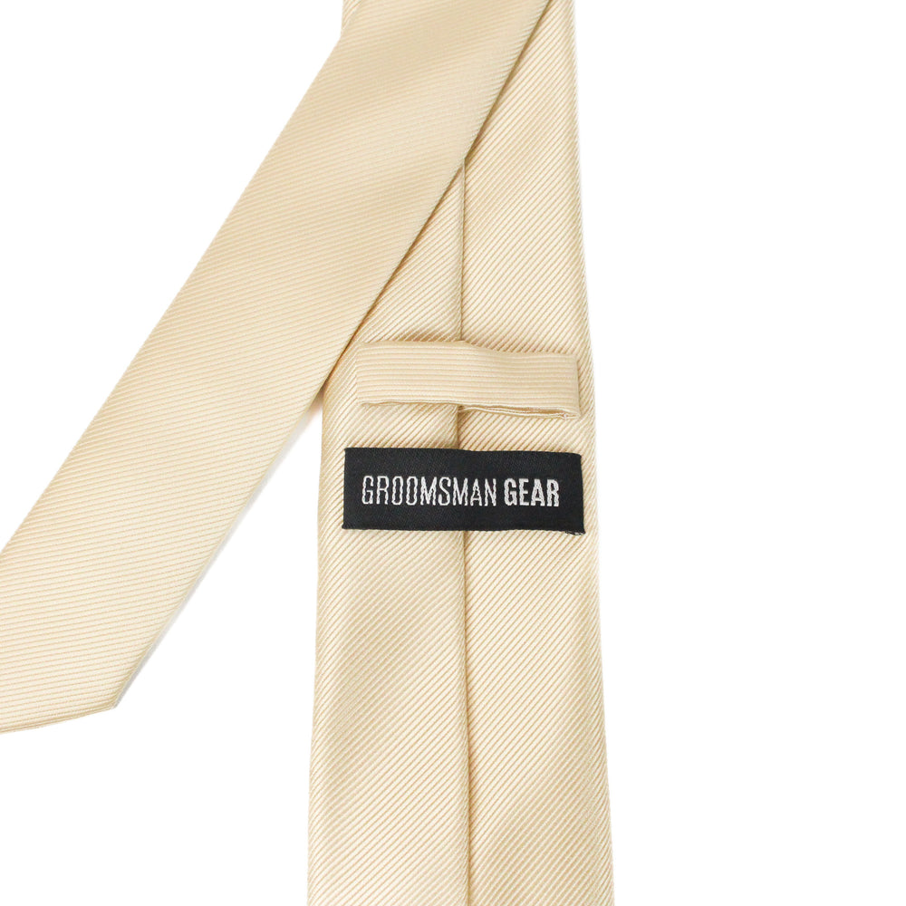 
                  
                    Champagne Solid Grosgrain Wedding Tie Back
                  
                