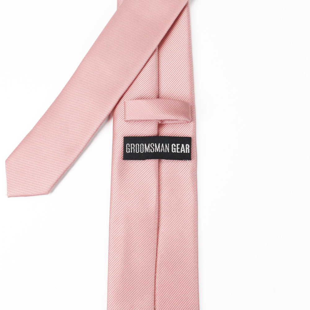 
                  
                    Dusty Rose Pink Solid Grosgrain Wedding Tie Back
                  
                