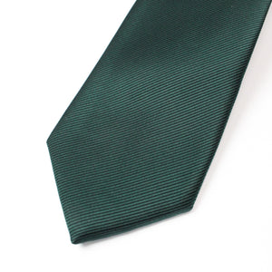 
                  
                    Emerald Green Solid Grosgrain Wedding Tie Closeup
                  
                