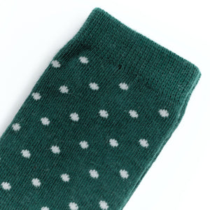 
                  
                    Hunter Green Polka Dot Kids Ring Bearer Socks
                  
                