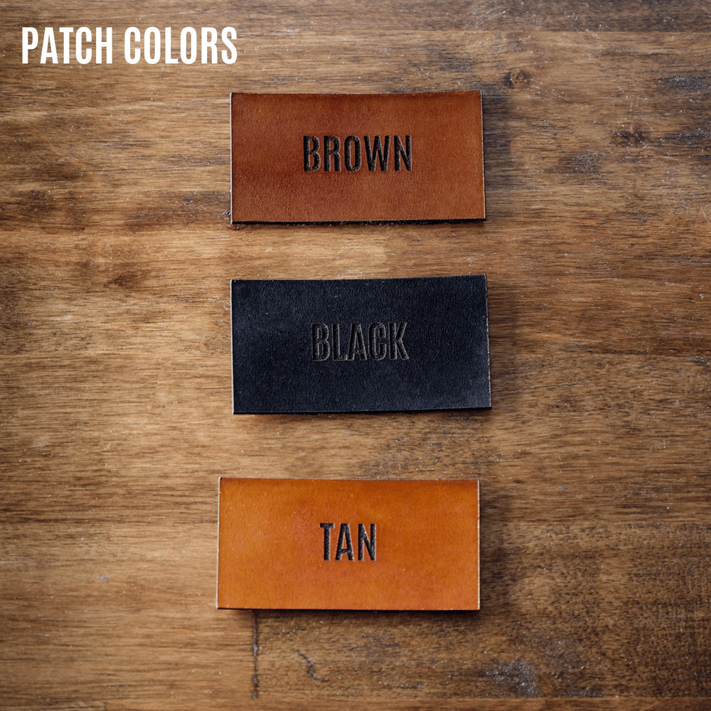 
                  
                    Leather Patch Color Options for Groomsmen Hats
                  
                