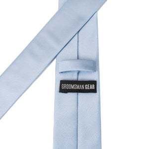 
                  
                    Light Blue Solid Grosgrain Wedding Tie Back
                  
                