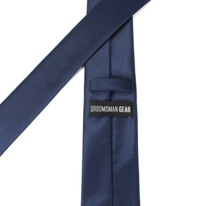 
                  
                    Navy Blue Solid Grosgrain Wedding Tie Back
                  
                