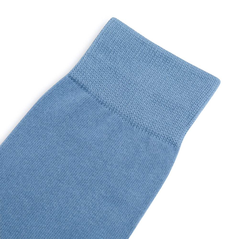 Solid Dusty Blue Dress Socks | Groomsman Gear Solid Dusty Blue Dress Socks | Groomsman Gear