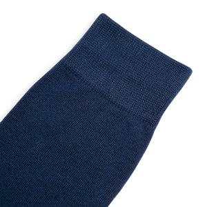 
                  
                    Solid Navy Blue Men's Dress Socks
                  
                