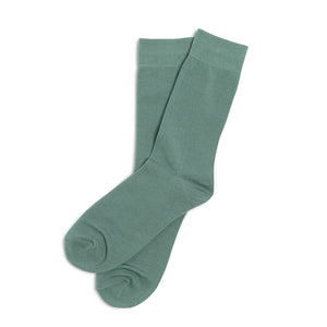 
                  
                    Solid Sage Green Dress Socks for Wedding
                  
                