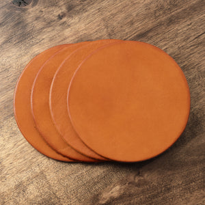 
                  
                    Handmade Leather Coaster Set for Groomsmen Gift
                  
                