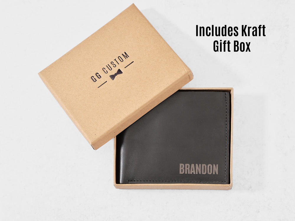 
                  
                    Black Leather Wallet with Gift Box
                  
                