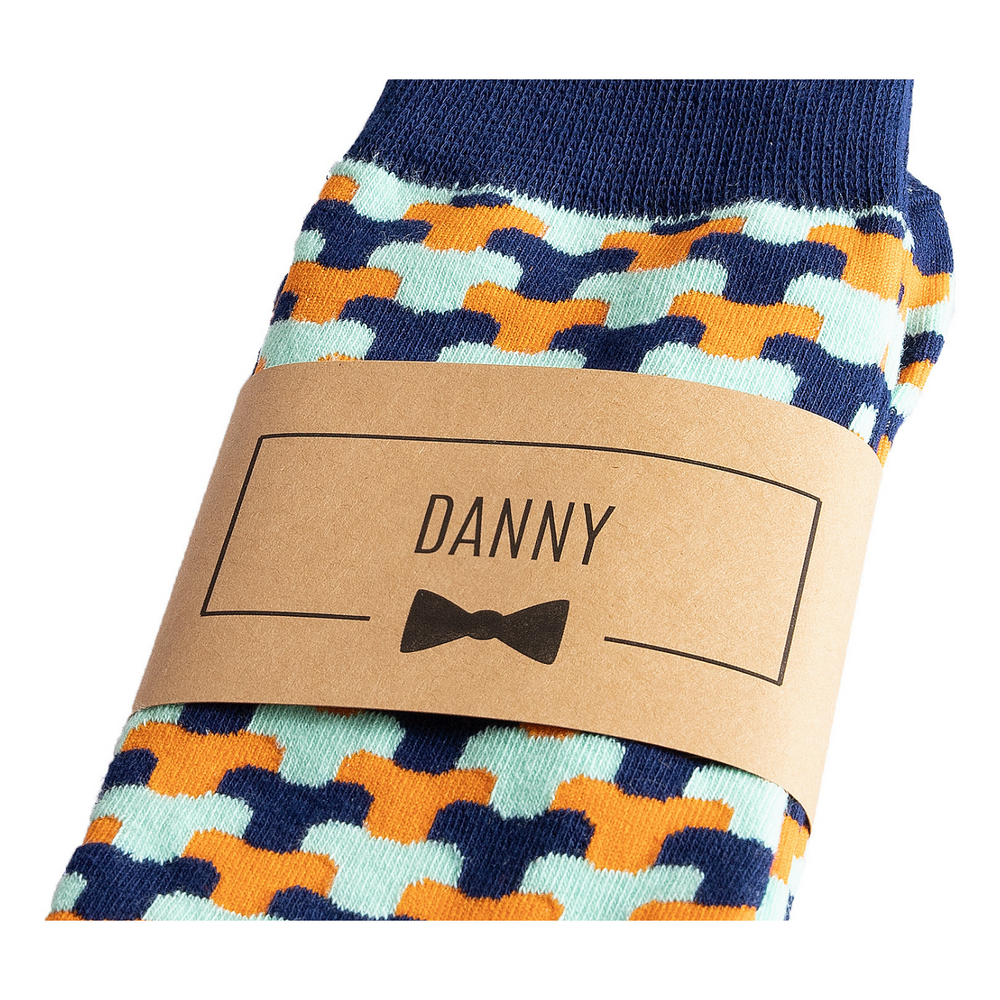 blue and orange dress socks Men's Navy Blue and Burnt Orange Argyle Socks TieMart