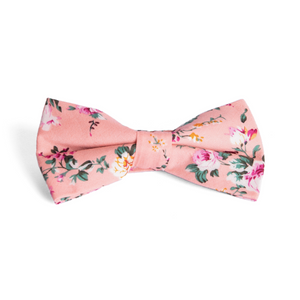
                  
                    Pink Floral Bow Tie for Groomsmen
                  
                