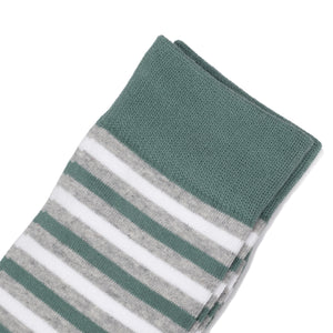 Sage Green Striped Dress Socks | Groomsman Gear Sock and Label Sage Green Striped Dress Socks | Groomsman Gear Sock and Label