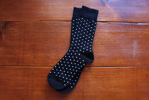 
                  
                    Black Polka Dot Groomsmen Socks
                  
                