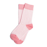Pink Polka Dot Groomsmen Socks