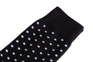
                  
                    Black Polka Dot Groomsmen Socks
                  
                