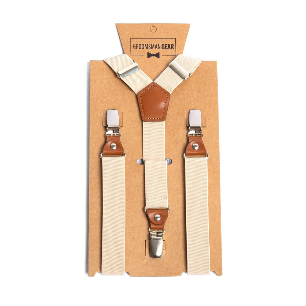 
                  
                    Men's Light Tan Khaki Suspenders
                  
                