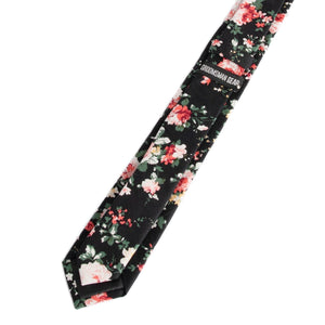 
                  
                    Black Floral Skinny Tie
                  
                